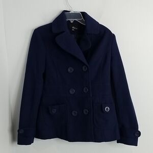 Forever 21 Short Blue PeaCoat